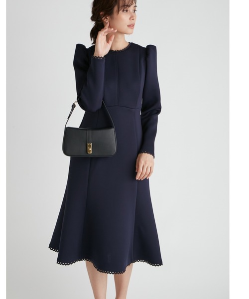 CELFORD 「CELFORD」 長袖ワンピース 38 ブラック レディース