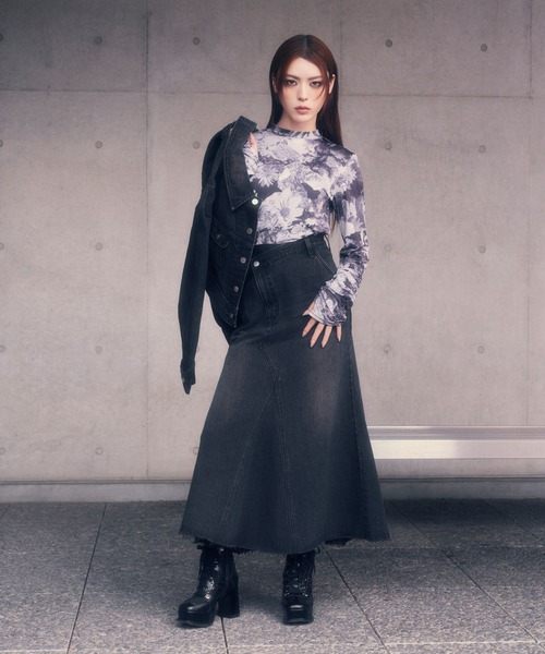 HARE（ハレ） デニムスカート 「井手上漠さん着用/Lee×HARE」Leeデニム