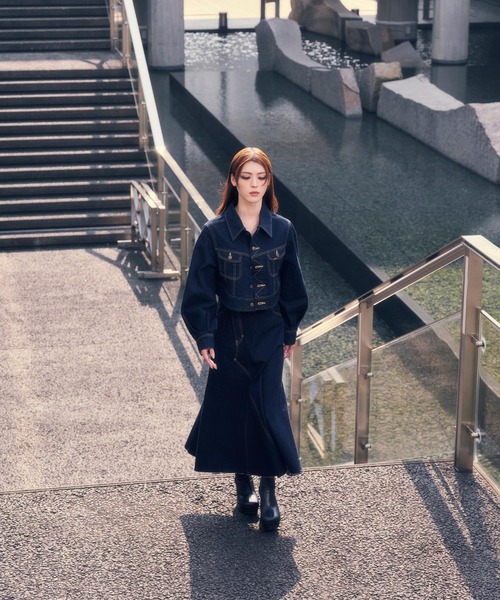 HARE（ハレ） デニムスカート 「井手上漠さん着用/Lee×HARE」Leeデニム