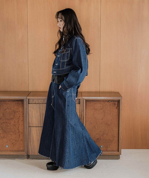 HARE メンズ用デニムスカート HARE（ハレ） デニムスカート 「井手上漠さん着用/Lee×HARE」Leeデニム