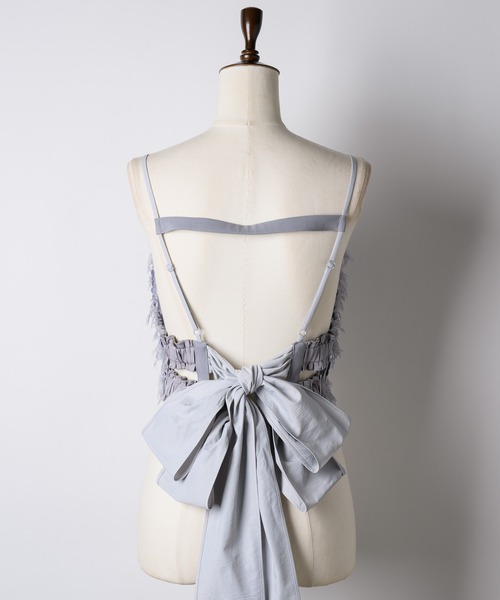 「LA BELLE ETUDE」 キャミソール FREE ライトブルー レディース_画像7