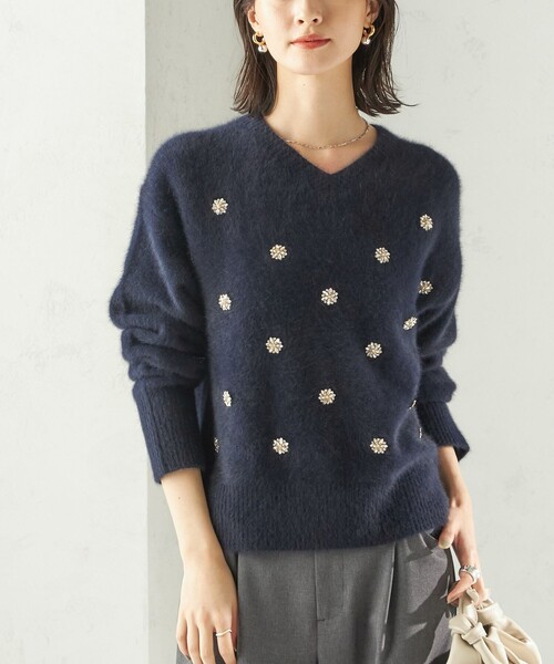 SHIPS（シップス） ニット セーター 「手洗い可能」フォックス