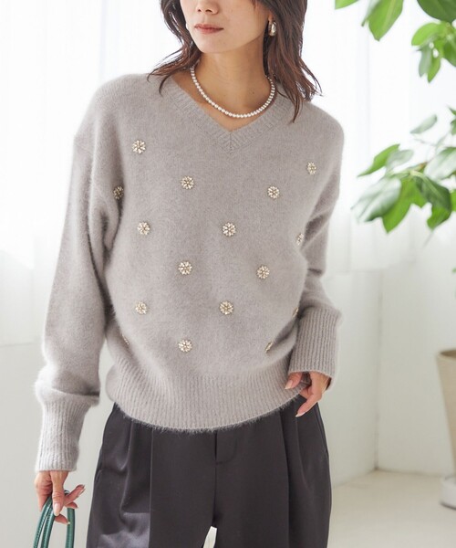 SHIPS（シップス） ニット セーター 「手洗い可能」フォックス