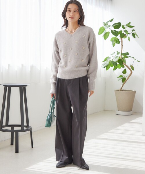 【美品】ANEW GOLF レディース ニット セーター 薄手 Sサイズ ANEW 女性用ゴルフニット WOMEN