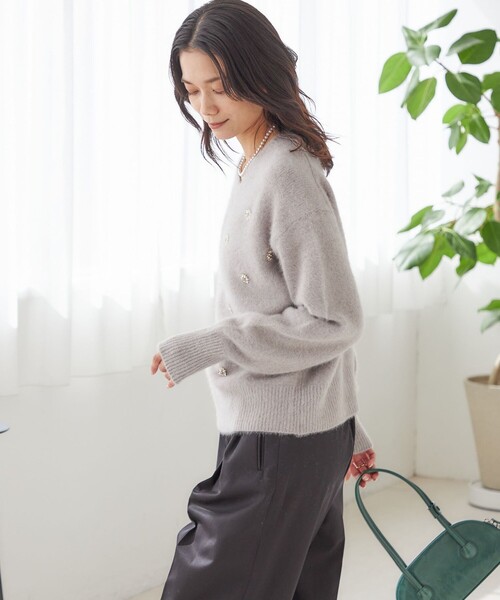 SHIPS（シップス） ニット セーター 「手洗い可能」フォックス