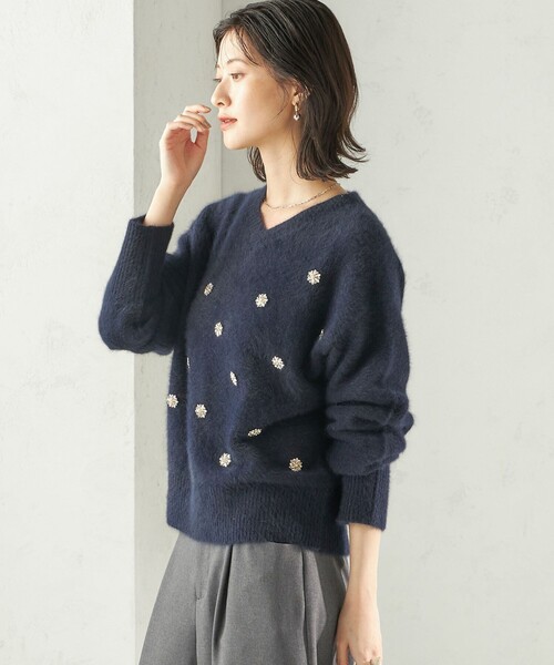 SHIPS（シップス） ニット セーター 「手洗い可能」フォックス