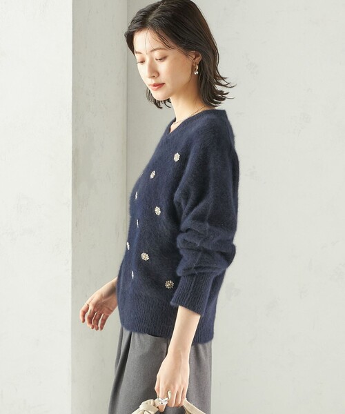 SHIPS（シップス） ニット セーター 「手洗い可能」フォックス
