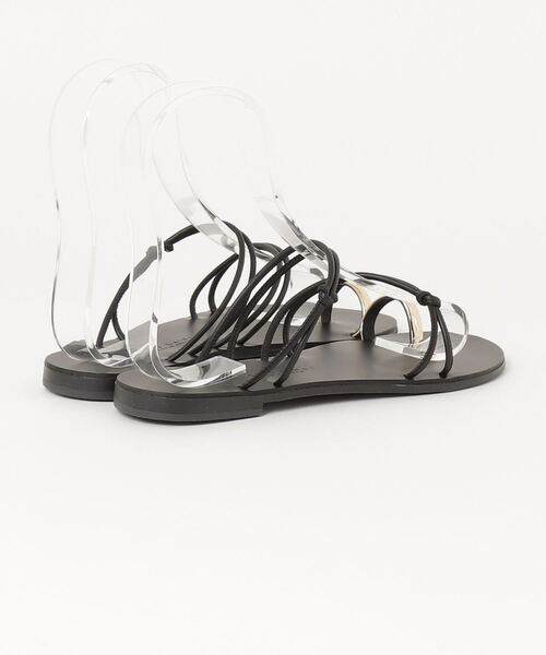 「NICOLAS LAINAS」 フラットサンダル 37 シルバー レディース_画像8