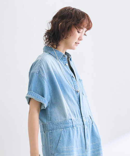 RIVE DROITE（リヴドロワ） シャツワンピース FREE ネイビー