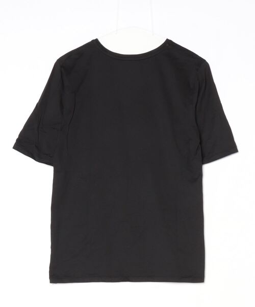 「ATON」 半袖Tシャツ 2 ブラック レディース_画像2