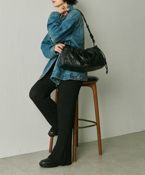 ear PAPILLONNER（イア パピヨネ） ボストンバッグ 「インフルエンサー