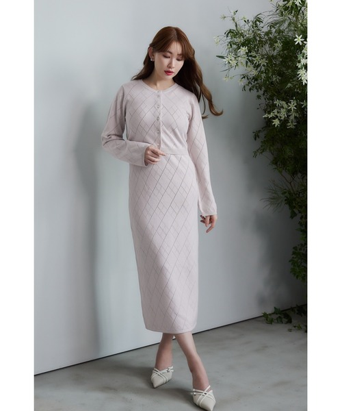 「Her lip to」 セットアップ S ブルー レディース_画像4