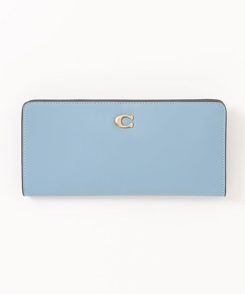 COACH 「COACH」 財布 ONE ブルー系その他 レディース : ZOZOTOWN