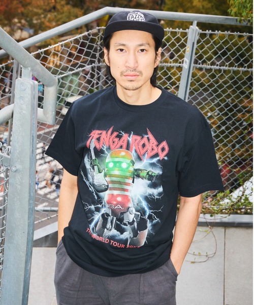 TENGA（テンガ） tシャツ TENGA ROBO Vintage Styles Band TEE メンズ