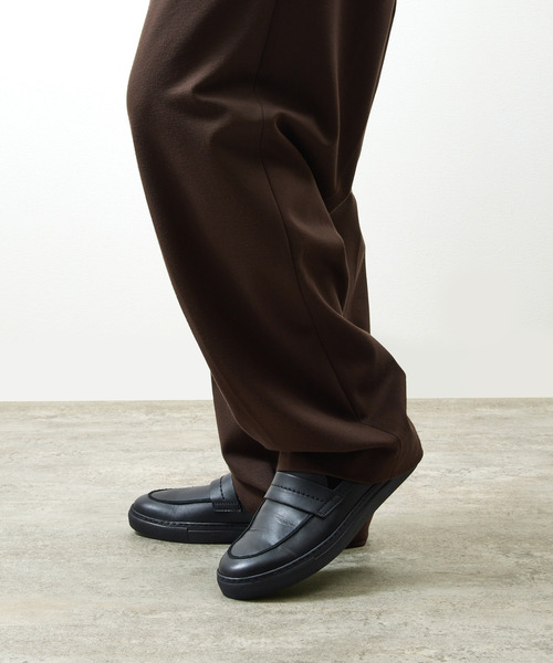 ローファー PADRONE パドローネ / Ex. LOAFERS 別注クロームレザーローファー / PA7043-2002 メンズの画像