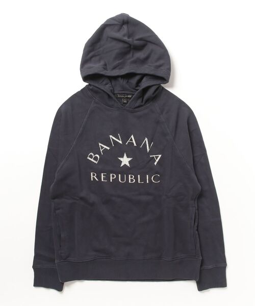 バナナリパブリック ロゴフーディー BANANA REPUBLIC セール】BANANA REPUBLIC FACTORY STORE 日本限定 ロゴフーディー