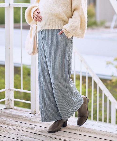 Rosemadame（ローズマダム） マタニティ ストライプジャガードワイド