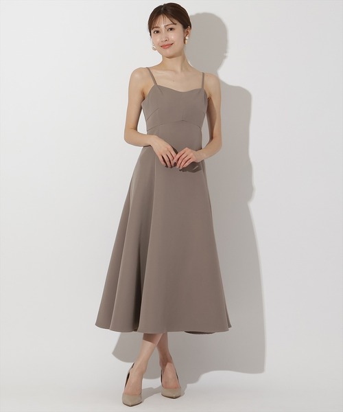 AND COUTURE（アンドクチュール） ドレス ラメフラワーチュール