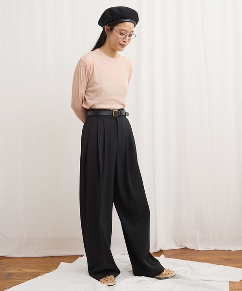 fig London（フィグロンドン） tシャツ mousse long sleeve レディース