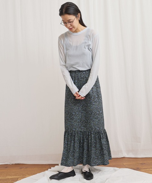 fig London（フィグロンドン） tシャツ mousse long sleeve レディース