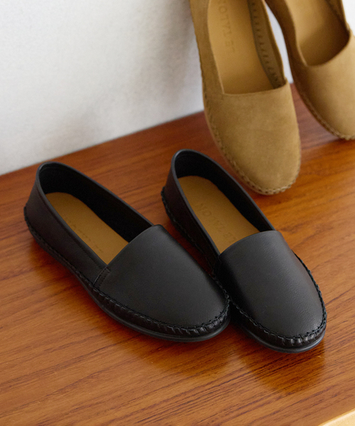 LE TALON（ル タロン） シューズ レザーモールドスリッポン レディース