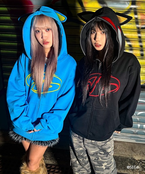 A'gem（エージェム） パーカー A'GEM/9 × .kom METAL SONIC ZIP UP