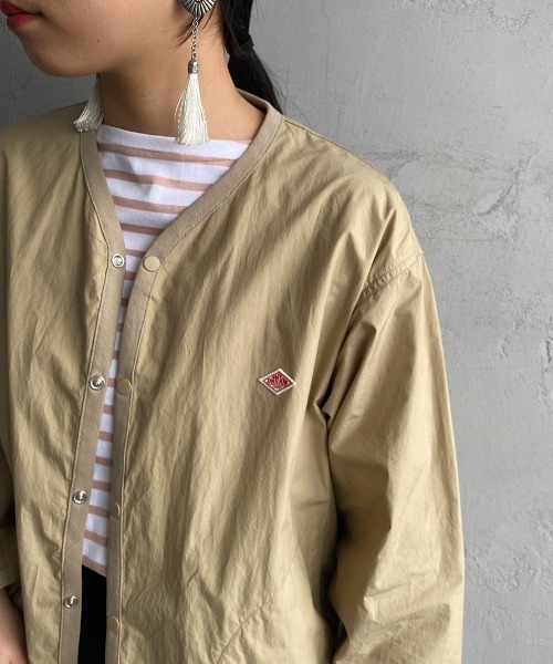 Danton（ダントン） カーディガン 36 ライトグレー レディース