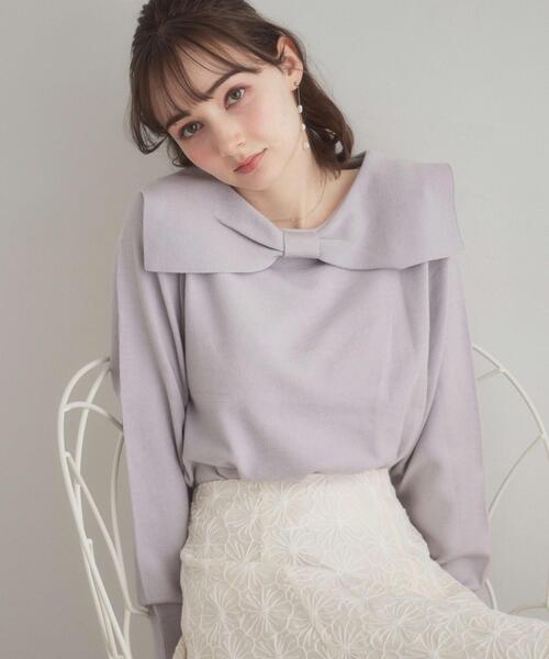 Couture Brooch（クチュール ブローチ） ニット セーター 「着映え