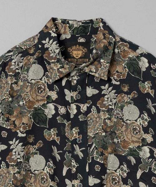 「MAISON SPECIAL」 長袖シャツ 2 ブラック メンズ_画像5