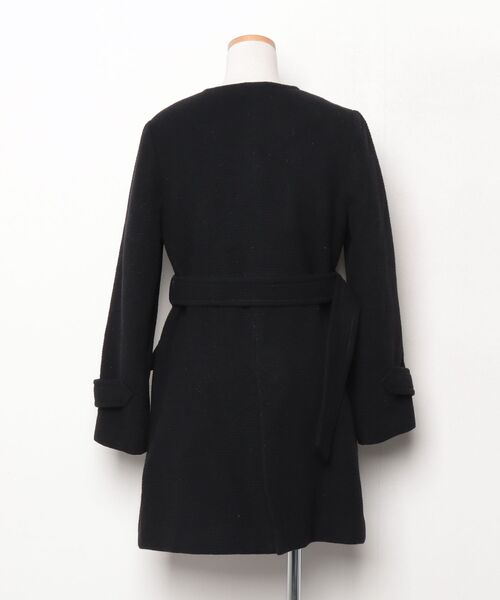 「BOSCH」 ノーカラーコート 38 ブラック レディース_画像2