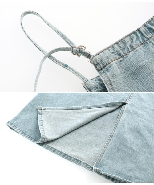 「anap mimpi」 キャミソールワンピース FREE ライトブルー レディース_画像3