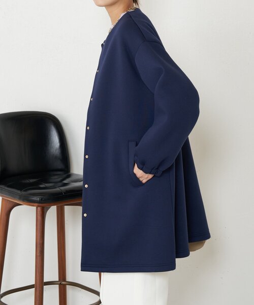 新品未使用タグJena espacemerveilleux ウールリバーコート 新品未使用タグJena espacemerveilleux ウールリバーコート