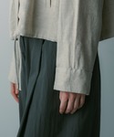 コート アウター ウールブレンド ショートジャ...の詳細画像5