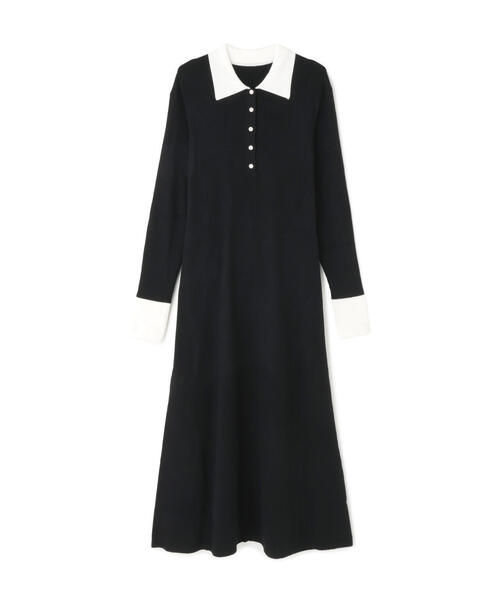 「N.（N. Natural Beauty Basic）」 ニットワンピース MEDIUM レッド レディース_画像2