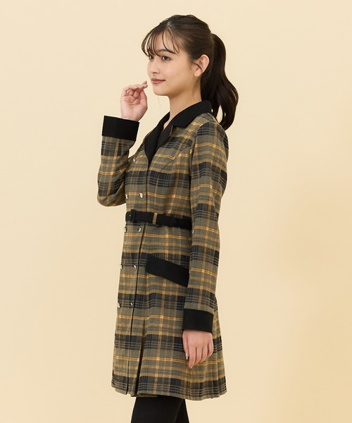 「REDYAZEL」 長袖ワンピース SMALL ブラウン系その他 レディース_画像3