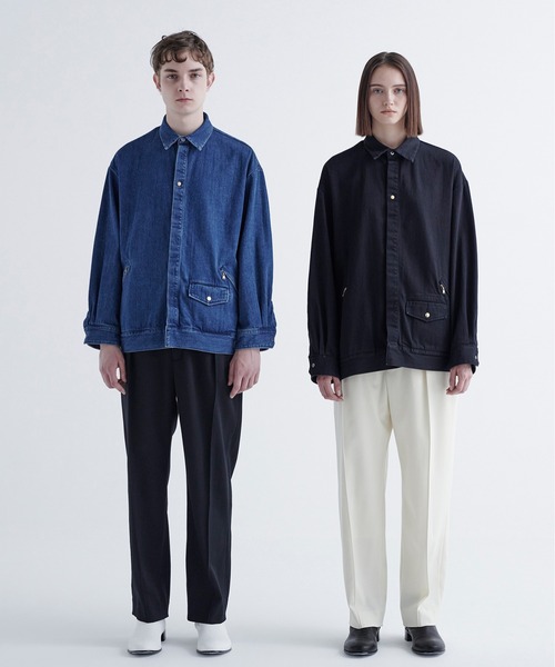 「CULLNI」 ジャケット 2 ブラック メンズ_画像3