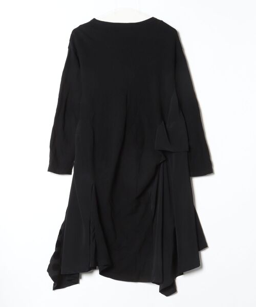 「gomme」 長袖ワンピース MEDIUM ブラック レディース_画像2