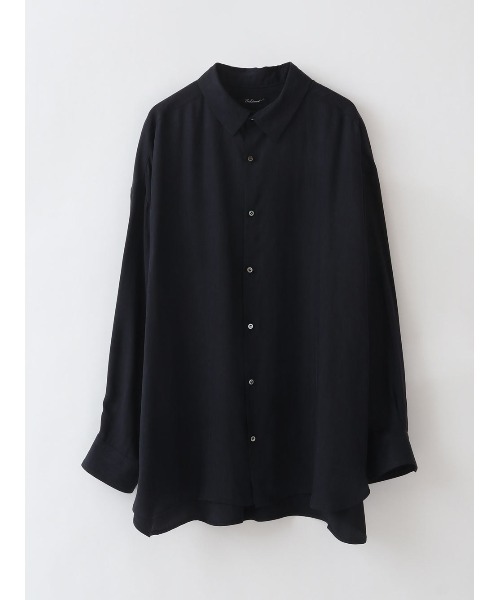 「enchainement」 長袖シャツ フリー ネイビー レディース_画像6