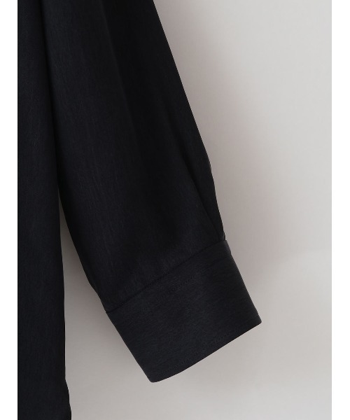 「enchainement」 長袖シャツ フリー ネイビー レディース_画像7