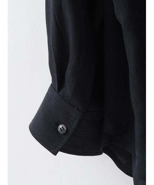 「enchainement」 長袖シャツ フリー ネイビー レディース_画像8