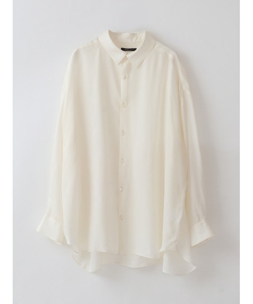 「enchainement」 長袖シャツ フリー ネイビー レディース_画像9