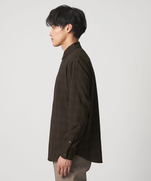 「A DAY IN THE LIFE UNITED ARROWS」 長袖シャツ L ネイビー メンズ_画像6