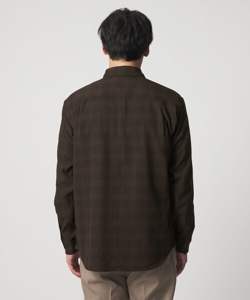 「A DAY IN THE LIFE UNITED ARROWS」 長袖シャツ L ネイビー メンズ_画像7