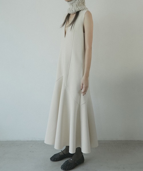 「LE CIEL BLEU」 サロペットスカート 36 ブラック レディース_画像5