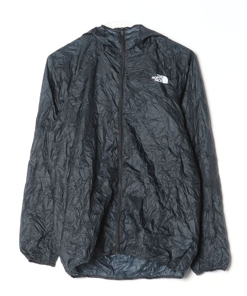 ノースフェイス　S　フード　ナイロンパーカー　ジャケット　黒　ブルゾン THE NORTH FACE（ザ ノースフェイス） ワンポイントナイロンブルゾン S