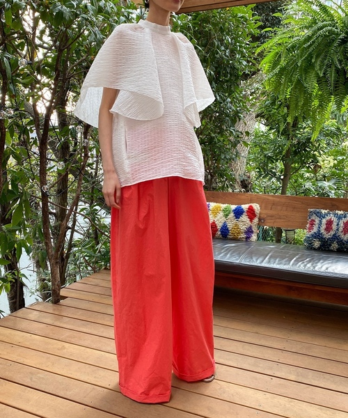 「AVIE」 パンツ 38 オレンジ レディース_画像3