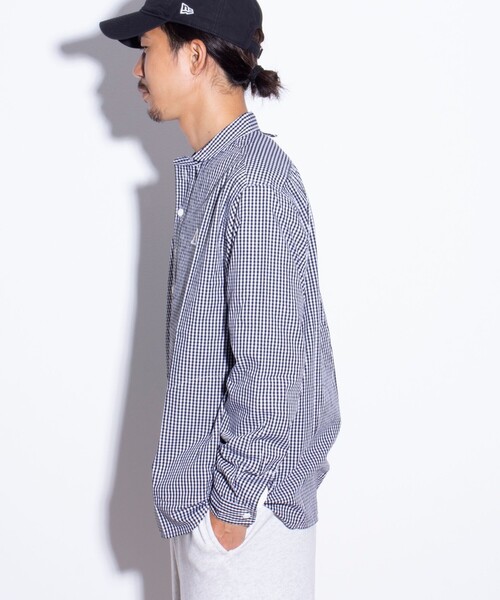 「GEVACO」 長袖シャツ S ブラック系その他2 メンズ_画像8