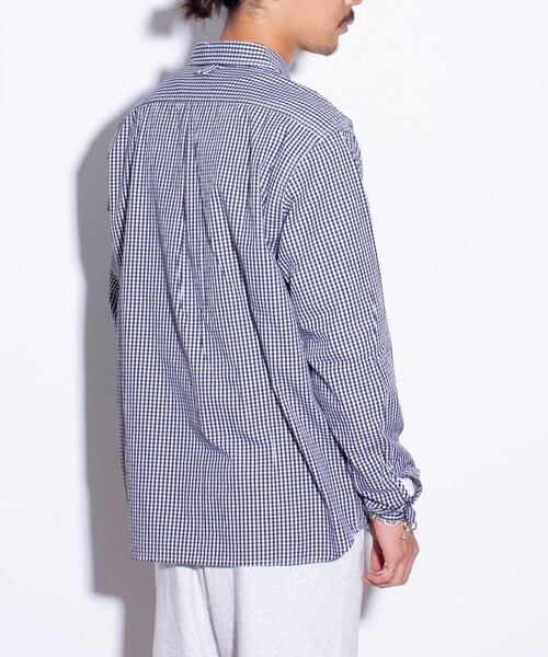 「GEVACO」 長袖シャツ S ブラック系その他2 メンズ_画像9