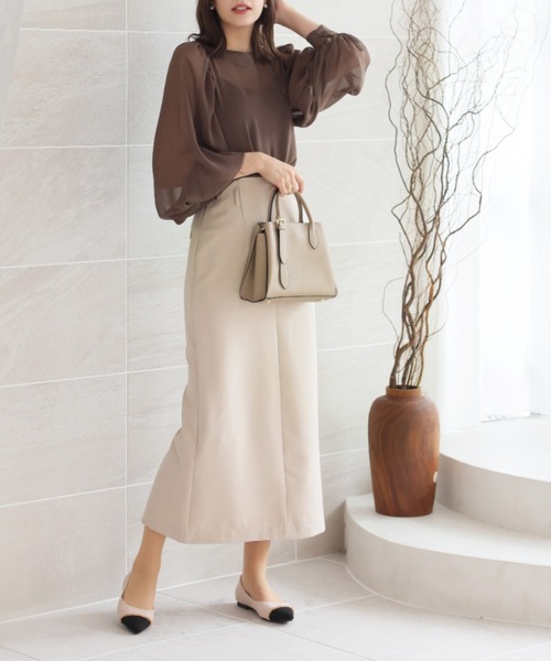 「VIVIAN」 パンプス 24.5 クリアブラック レディース_画像8