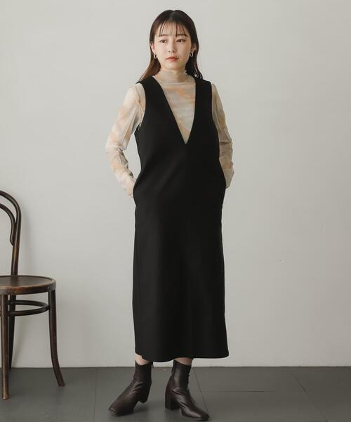 「SENSE OF PLACE by URBAN RESEARCH」 サロペットスカート - オレンジ レディース_画像6